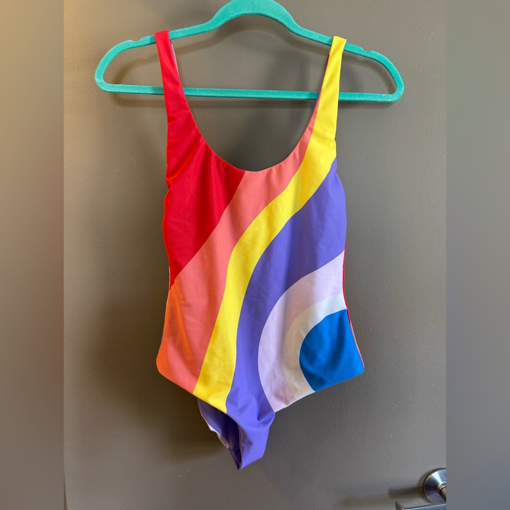 Colorful One-Piece Swimsuit